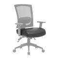 Boss Office Products Antimicrobial Vinyl Desk Chair Seat Cover B6COV21